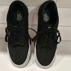 Vans Classic Black Canvas Sneakers